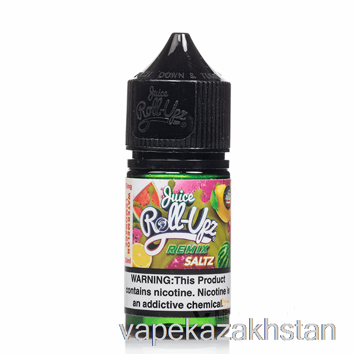 Vape Disposable Watermelon Lemonade - Juice Roll Upz Remix Salts - 30mL 25mg